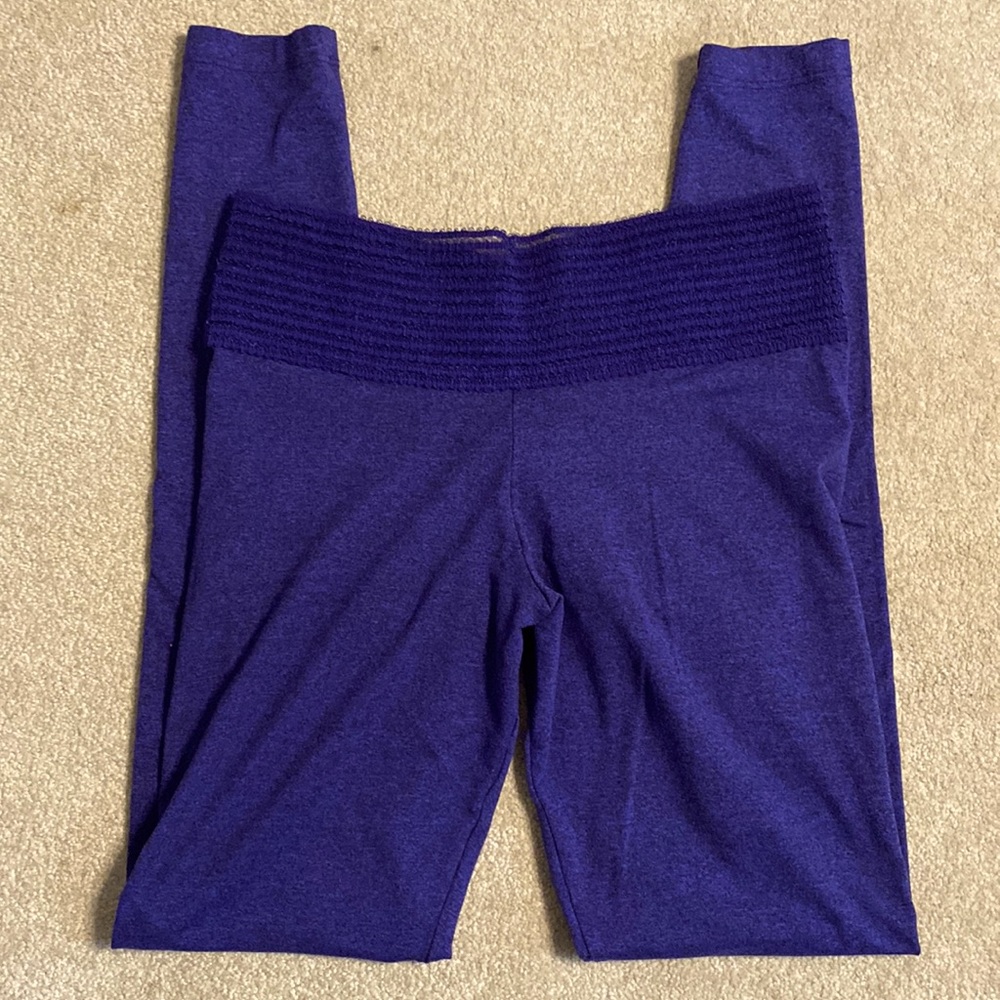 Cute Booty Lounge dark purple leggings